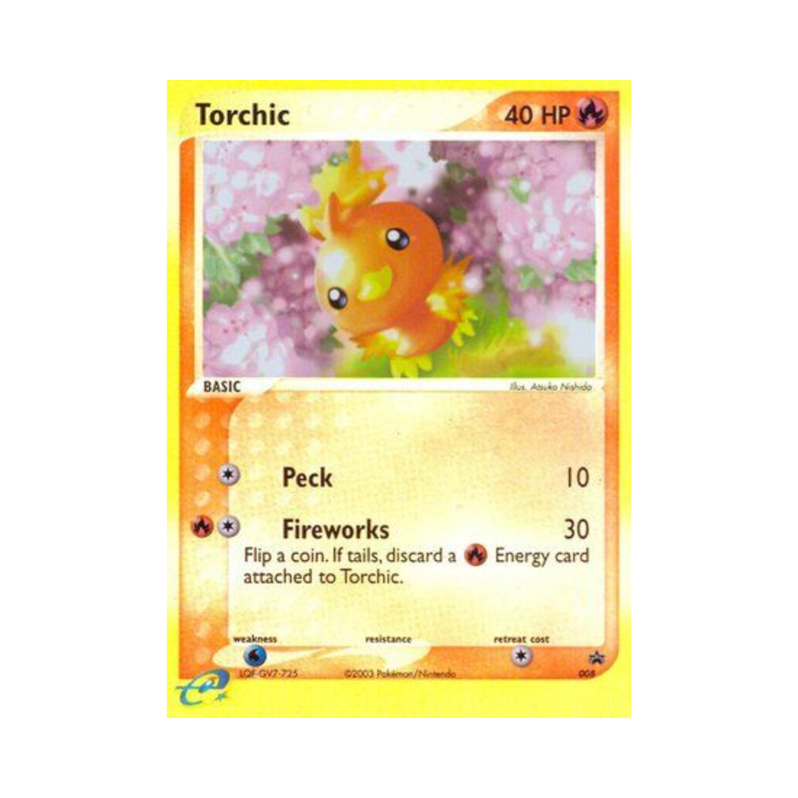 포켓몬 TCG 아차모 P 닌텐도 프로모카드 (영문판)(Pokemon TCG Torchic P Nintendo Promos (English Ver.)) - 1