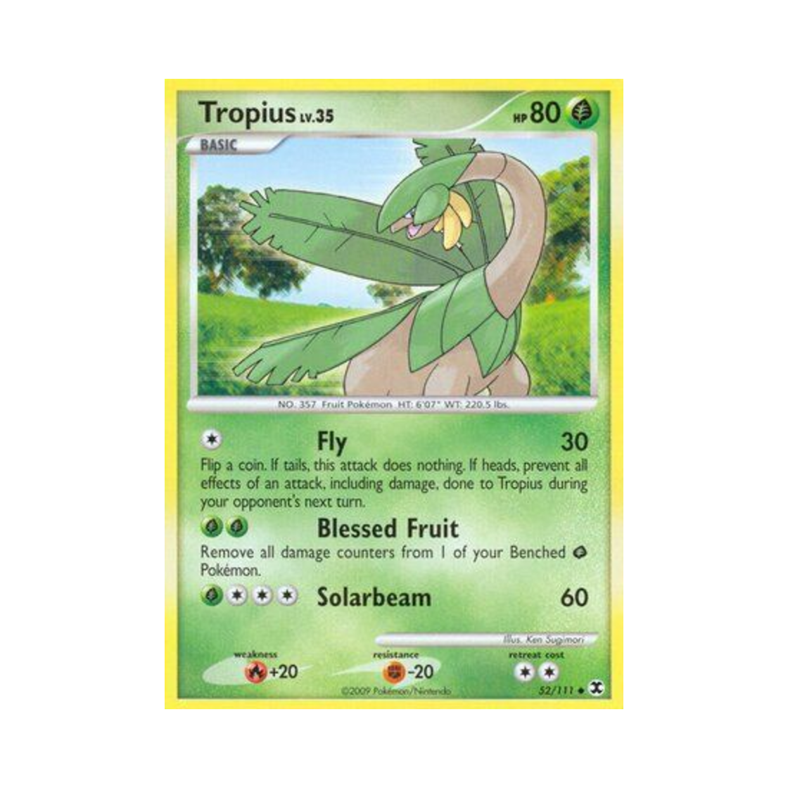 포켓몬 TCG 트로피우스 U 라이징 라이벌스 (영문판)(Pokemon TCG Tropius U Rising Rivals (English Ver.)) - 1