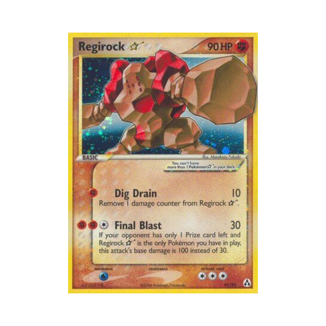 포켓몬 TCG 레지락 RH EX 레전드 메이커 (영문판)(Pokemon TCG Regirock RH EX Legend Maker (English Ver.)) - 1