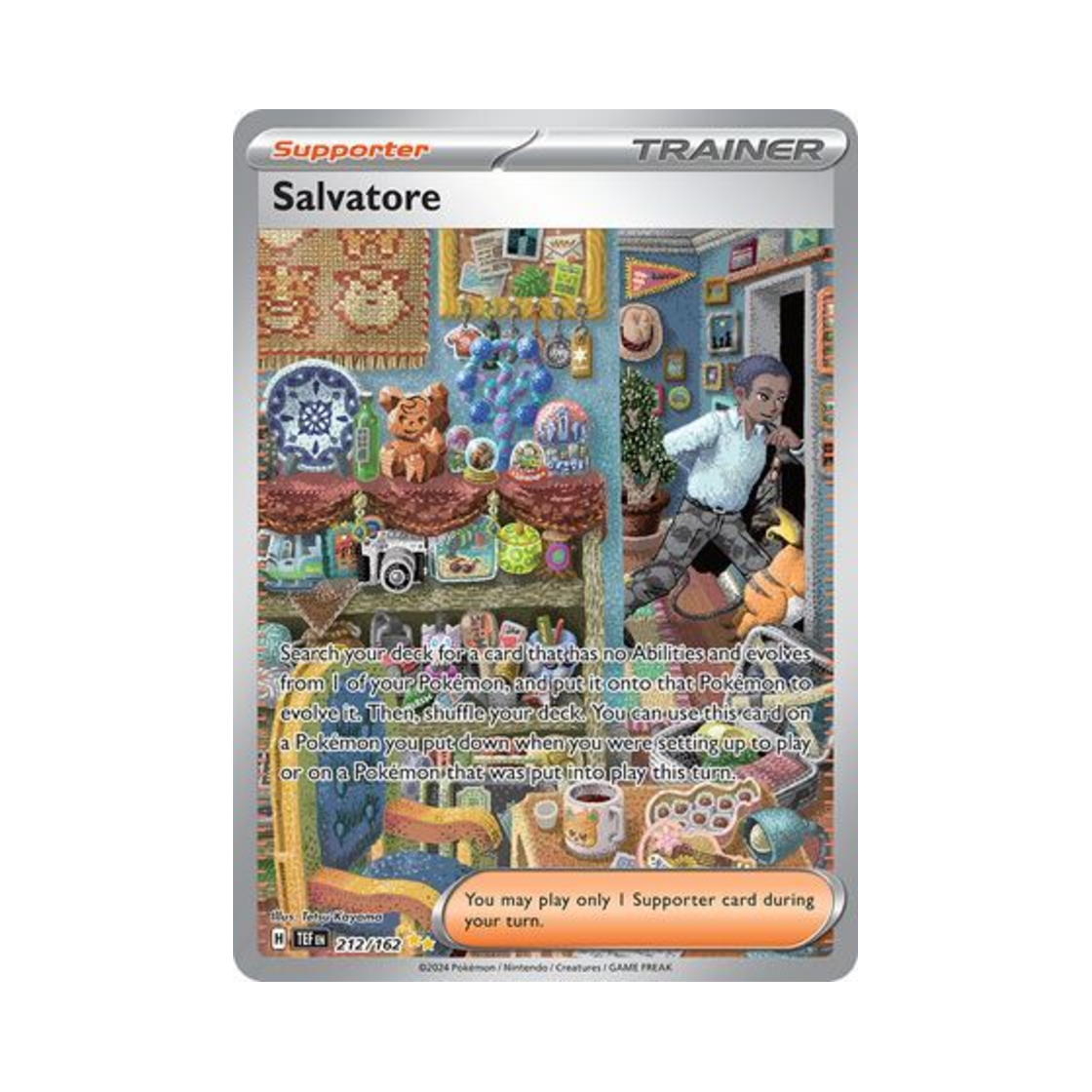 포켓몬 TCG 세이지 SIR 템포럴 포시스 (영문판)(Pokemon TCG Salvatore SIR Temporal Forces (English Ver.)) - 1