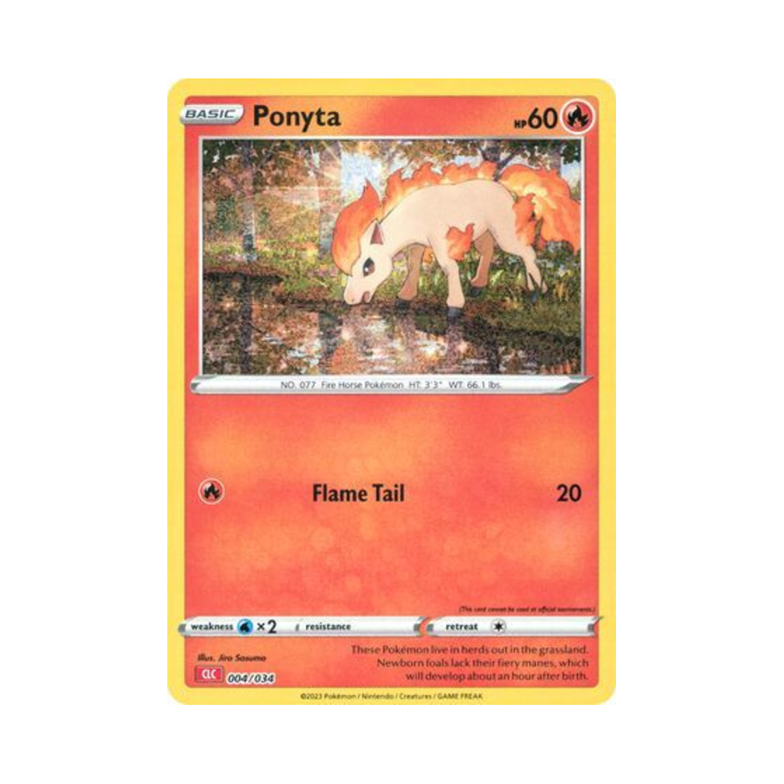 포켓몬 TCG 포니타 포켓몬 TCG 클래식 (영문판)(Pokemon TCG Ponyta Pokemon TCG Classic (English Ver.))