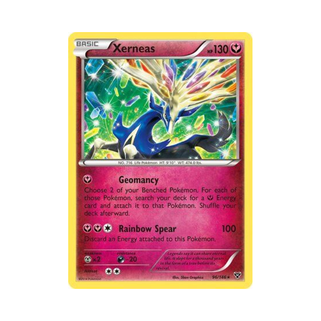 포켓몬 TCG 제르네아스 R XY (영문판)(Pokemon TCG Xerneas R XY (English Ver.)) - 1