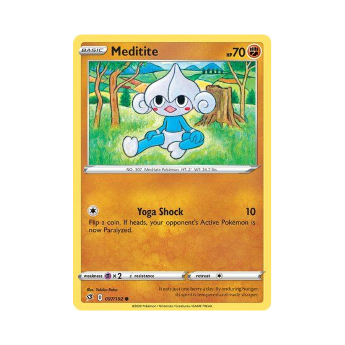 포켓몬 TCG 요가랑 C 레벌 크래시 (영문판)(Pokemon TCG Meditite C Rebel Clash (English Ver.)) - 1