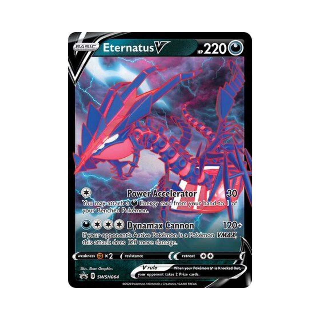 포켓몬 TCG 무한다이노 V P 소드 & 실드 프로모카드 (영문판)(Pokemon TCG Eternatus V P Sword & Shield Promos (English Ver.)) - 1