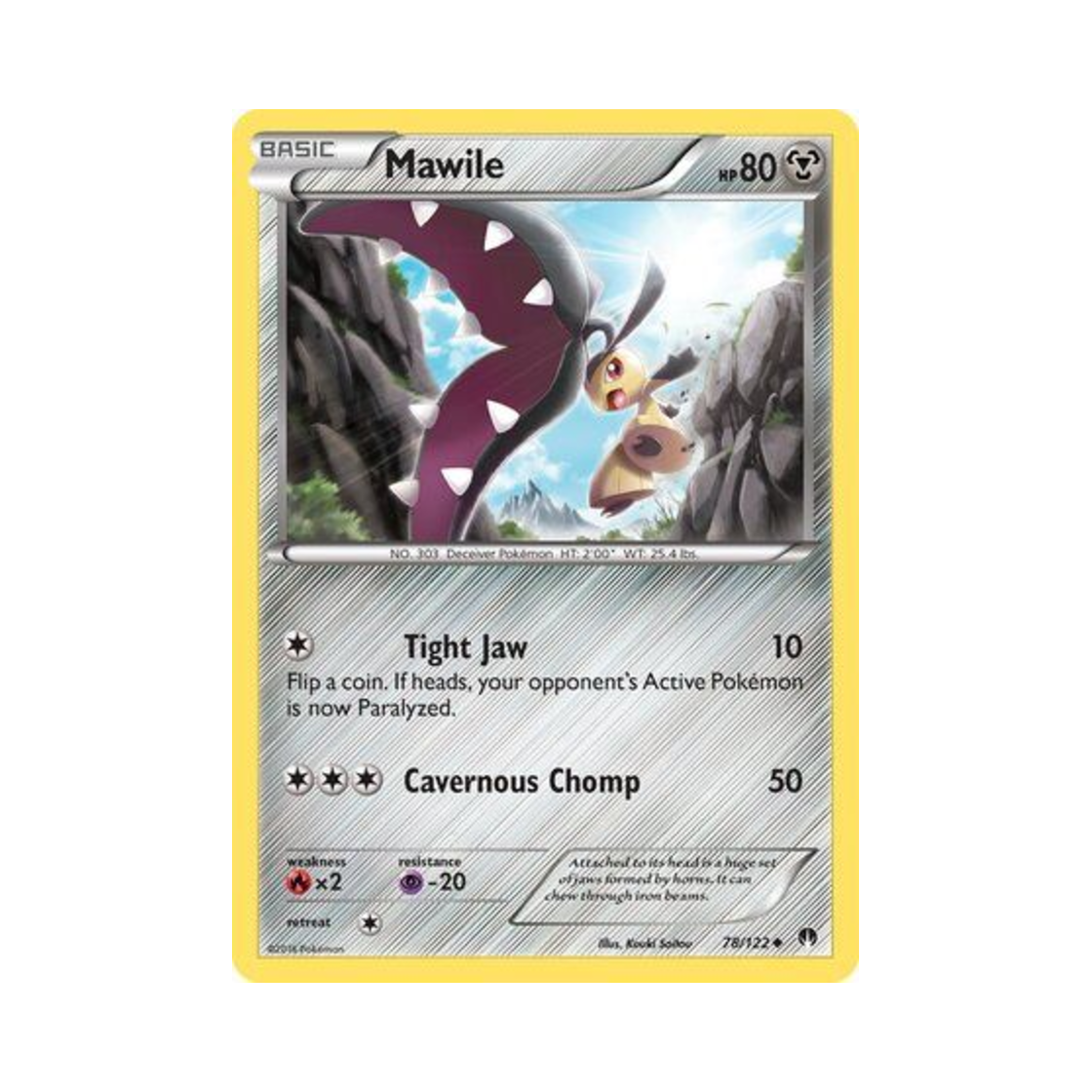 포켓몬 TCG 입치트 U 브레이크포인트 (영문판)(Pokemon TCG Mawile U BREAKpoint (English Ver.)) - 1