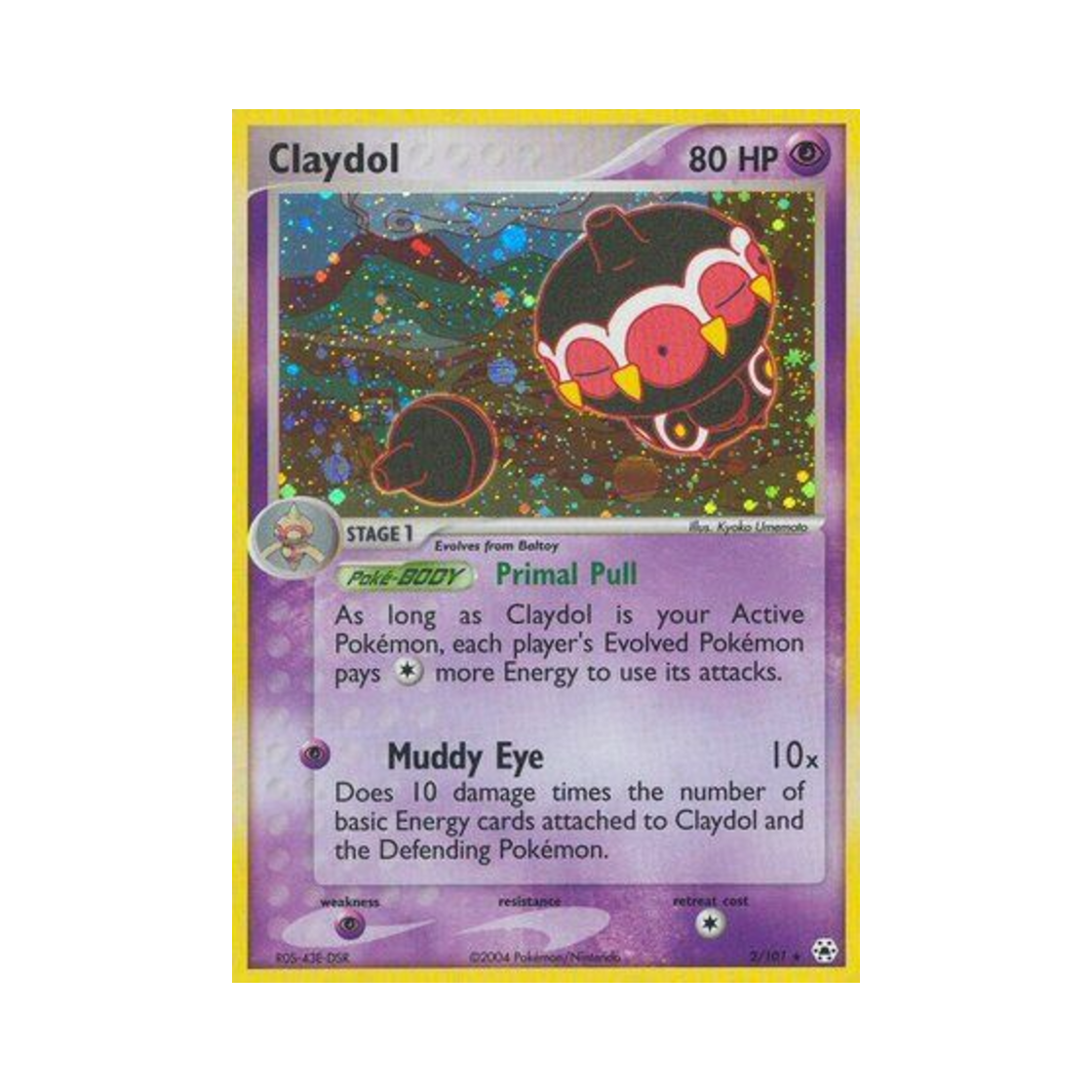 포켓몬 TCG 점토도리 RH EX 히든 레전드 (영문판)(Pokemon TCG Claydol RH EX Hidden Legends (English Ver.)) - 1