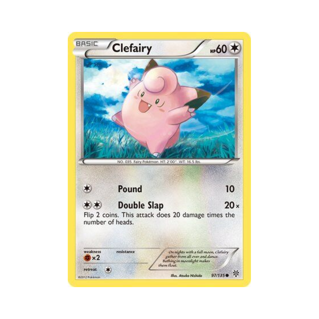 포켓몬 TCG 삐삐 C 플라스마 스톰 (영문판)(Pokemon TCG Clefairy C Plasma Storm (English Ver.)) - 1