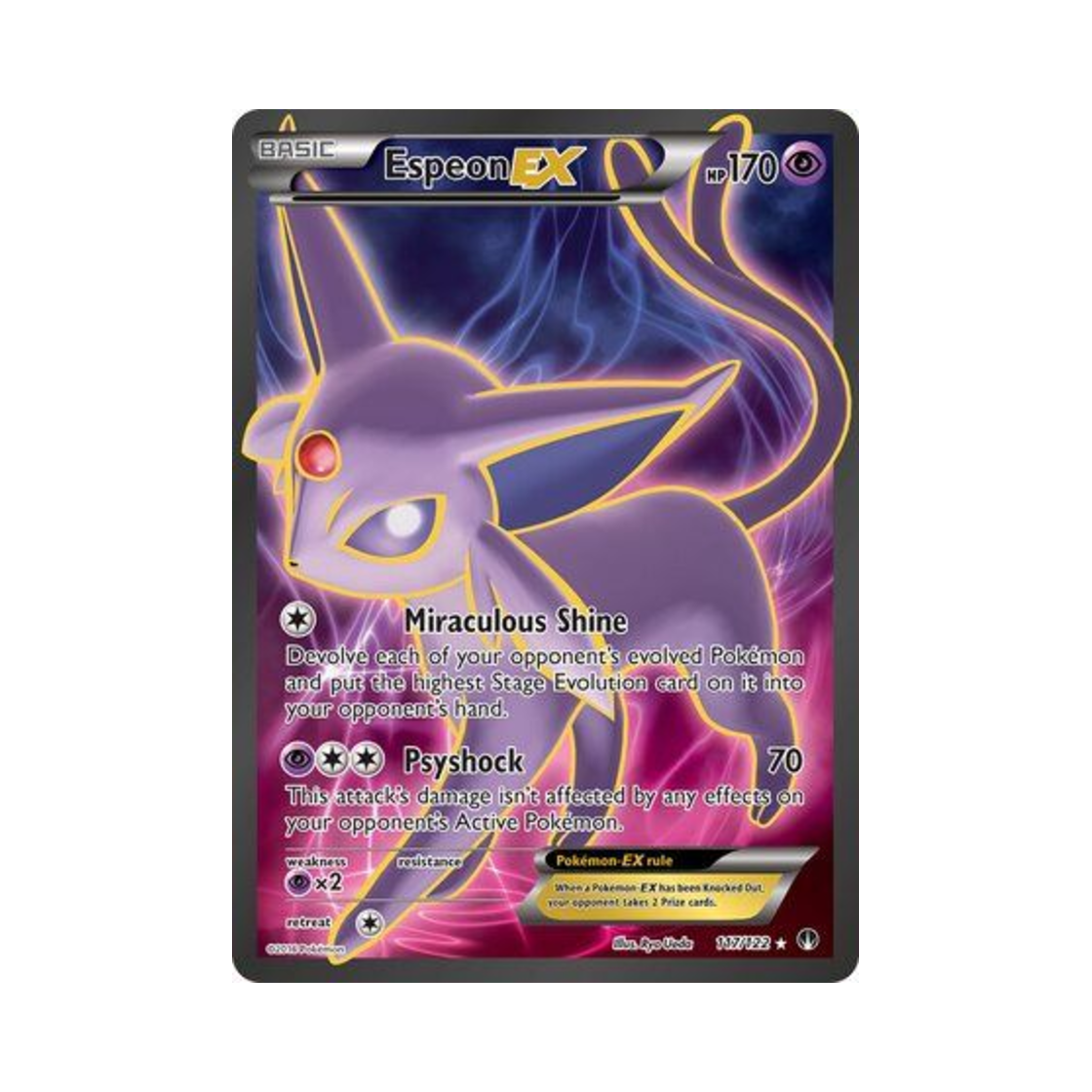 포켓몬 TCG 에브이 EX RU 브레이크포인트 (영문판)(Pokemon TCG Espeon EX RU BREAKpoint (English Ver.)) - 1