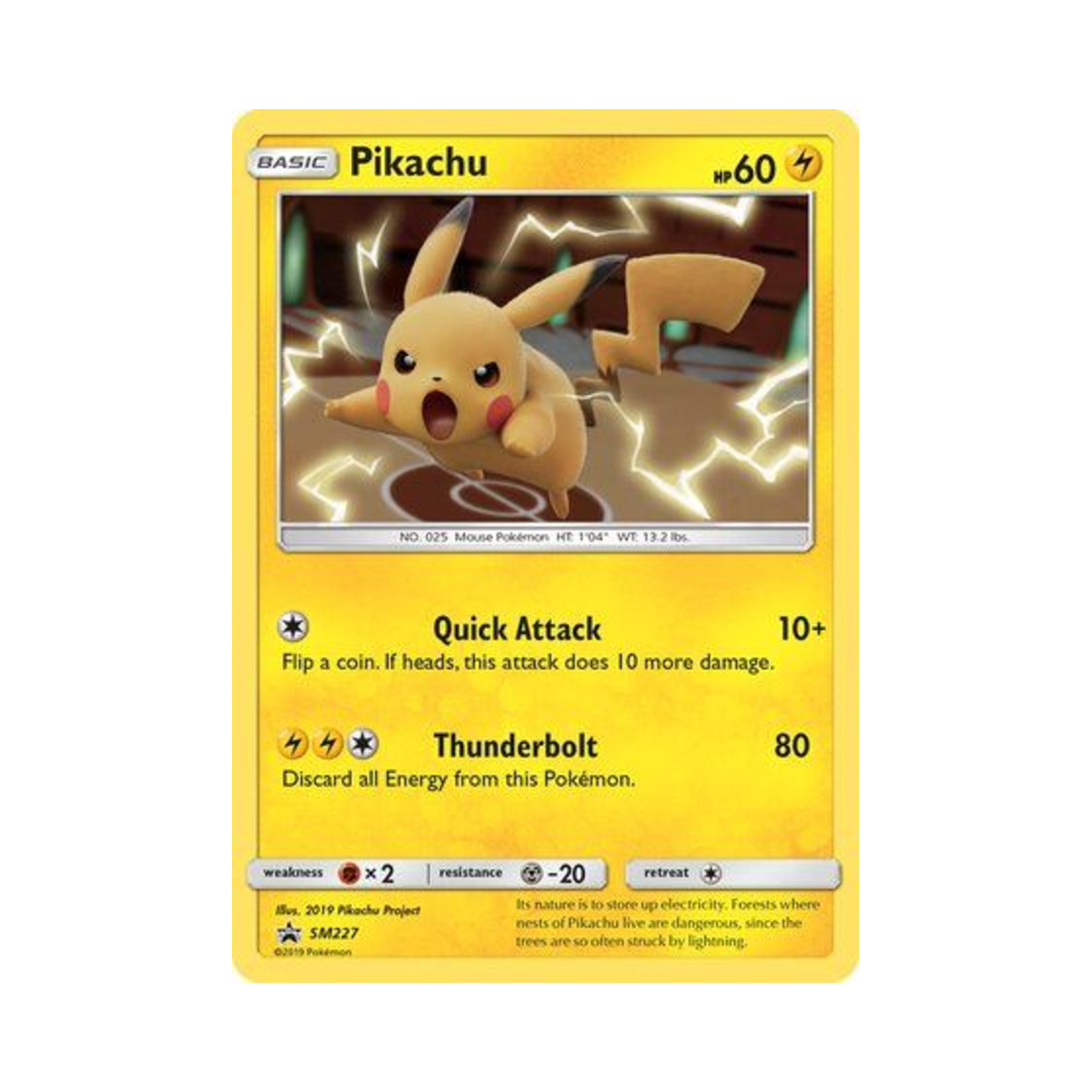 포켓몬 TCG 피카츄 P 썬 & 문 프로모카드 (영문판)(Pokemon TCG Pikachu P Sun & Moon Promos (English Ver.)) - 1