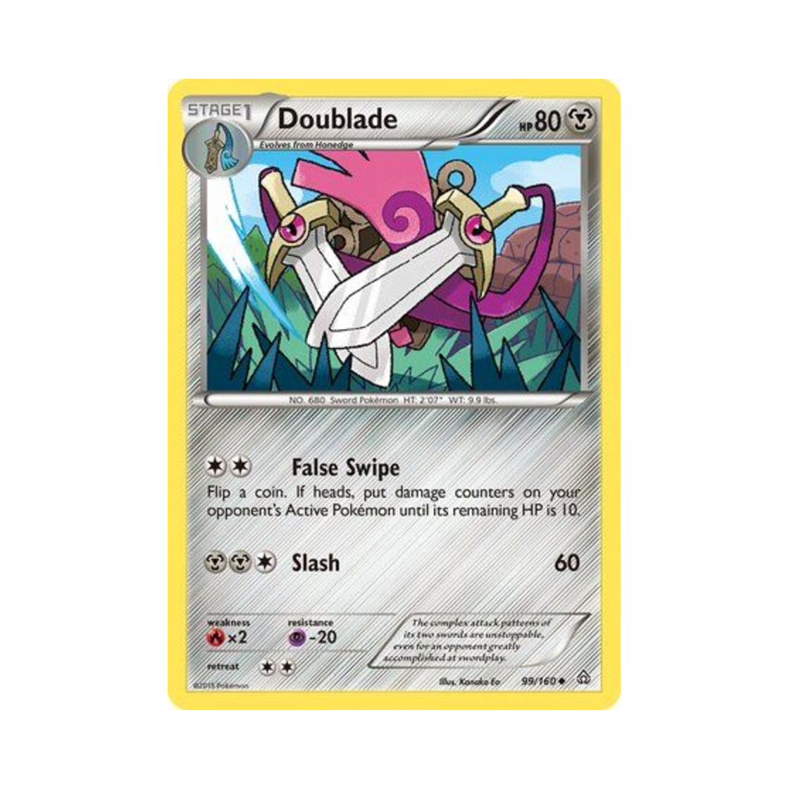 포켓몬 TCG 쌍검킬 U 프라이멀 크래시 (영문판)(Pokemon TCG Doublade U Primal Clash (English Ver.)) - 1