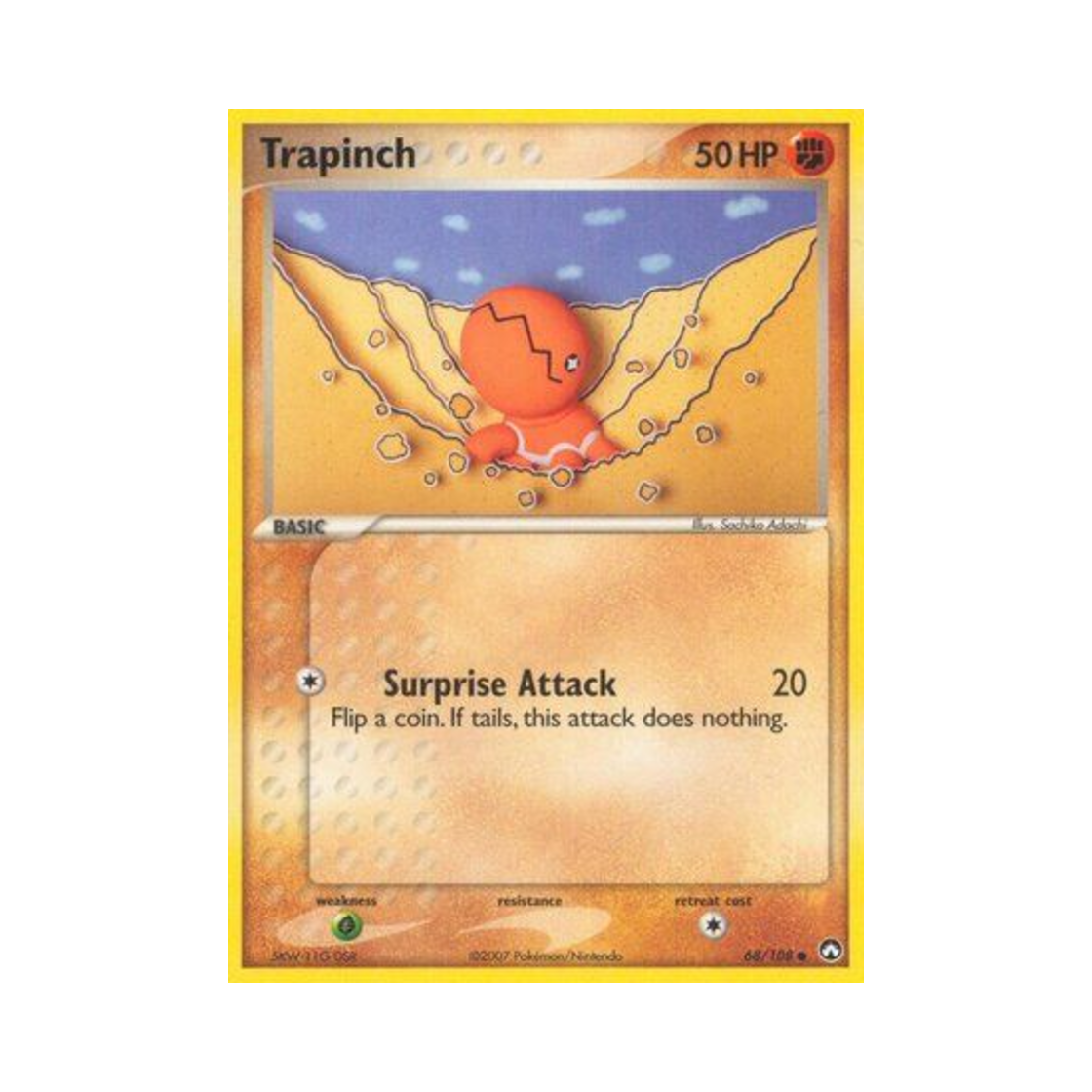 포켓몬 TCG 톱치 C EX 파워 키퍼스(영문판)(Pokemon TCG Trapinch C EX Power Keepers (English Ver.)) - 1