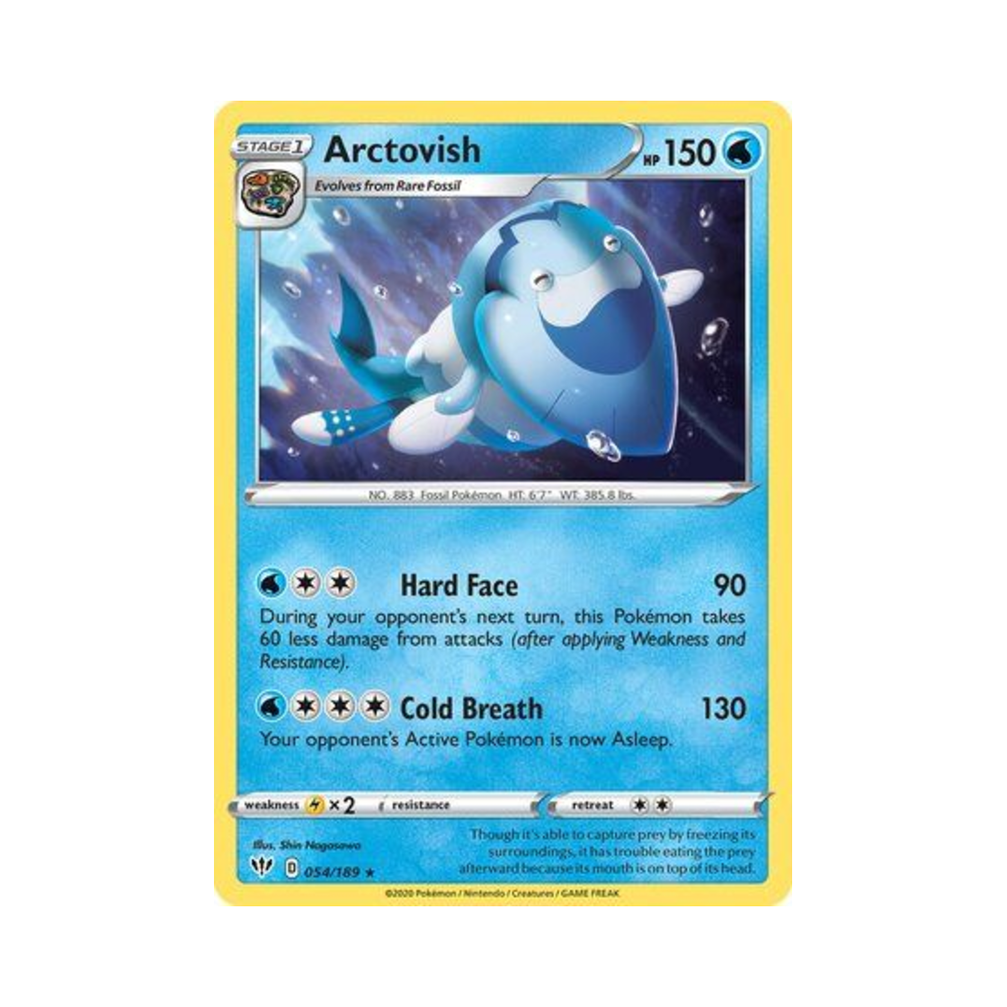 포켓몬 TCG 어치르돈 R 다크니스 어블레이즈 (영문판)(Pokemon TCG Arctovish R Darkness Ablaze (English Ver.)) - 1