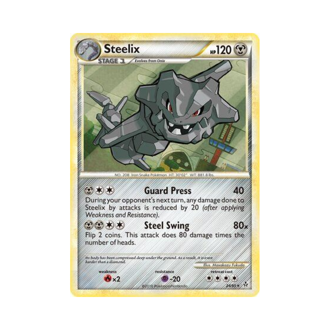 포켓몬 TCG 강철톤 R 언리쉬드 (영문판)(Pokemon TCG Steelix R Unleashed (English Ver.)) - 1