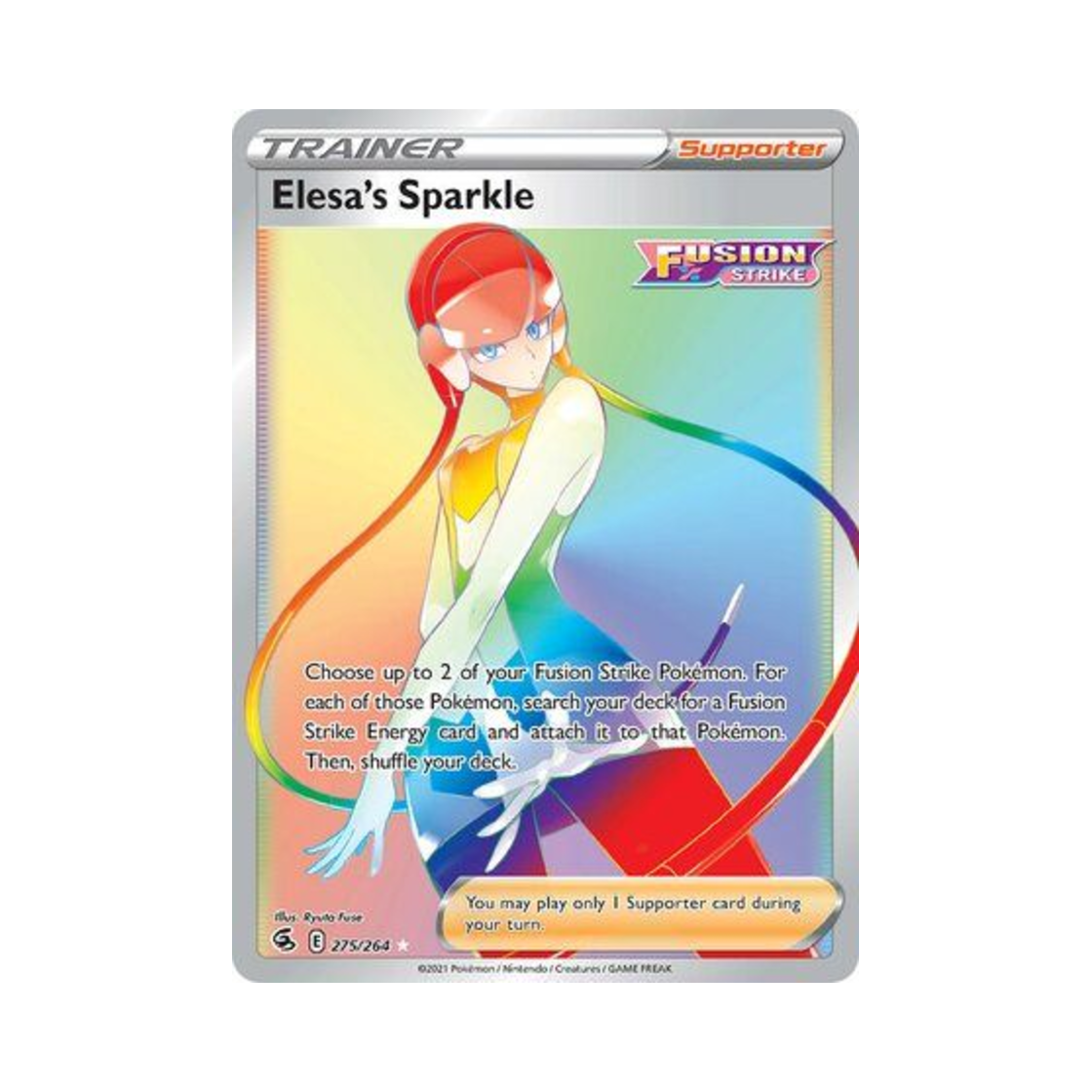 포켓몬 TCG 카밀레의 반짝임 RR 퓨전 스트라이크 (영문판)(Pokemon TCG Elesa's Sparkle RR Fusion Strike (English Ver.)) - 1