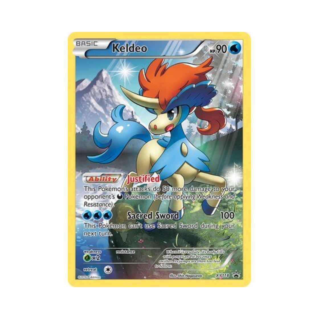 포켓몬 TCG 케르디오 P XY 프로모 카드 (영문판)(Pokemon TCG Keldeo P XY Promos (English Ver.)) - 1