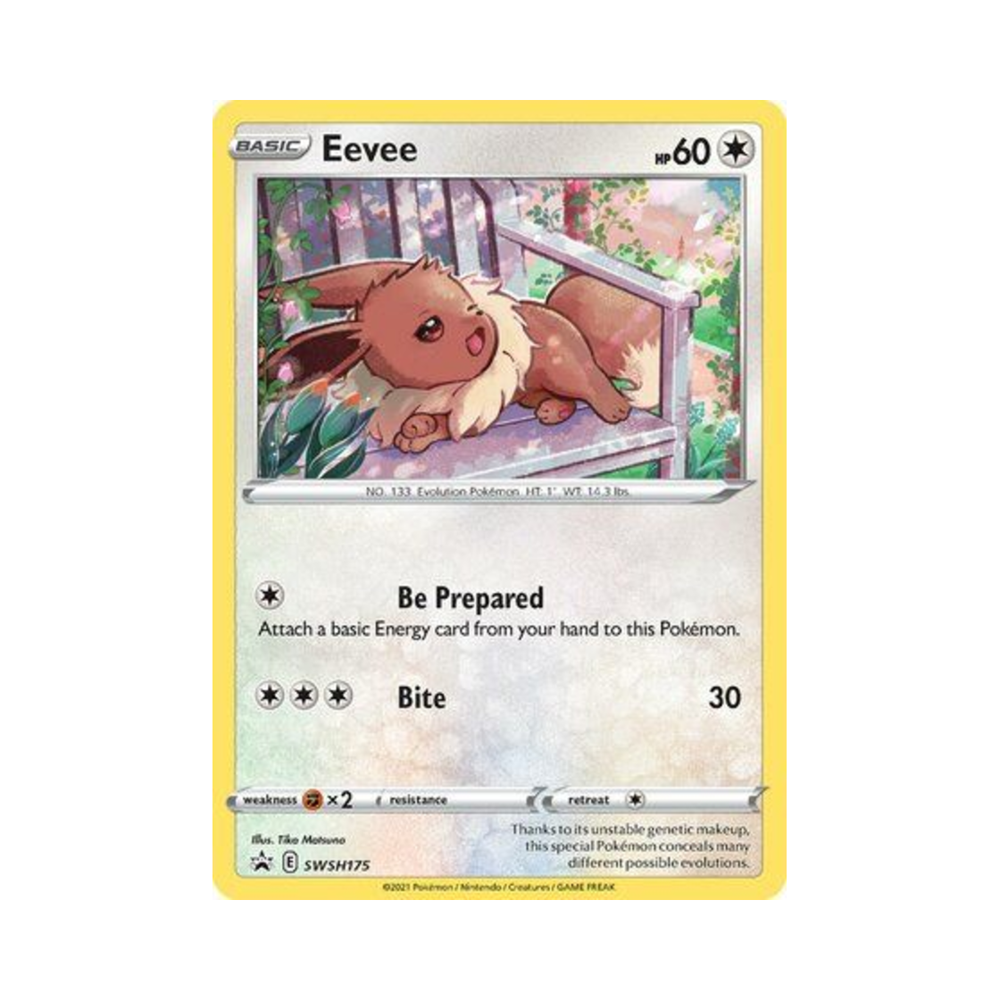 포켓몬 TCG 이브이 P 소드 & 실드 프로모카드 (영문판)(Pokemon TCG Eevee P Sword & Shield Promos (English Ver.)) - 1