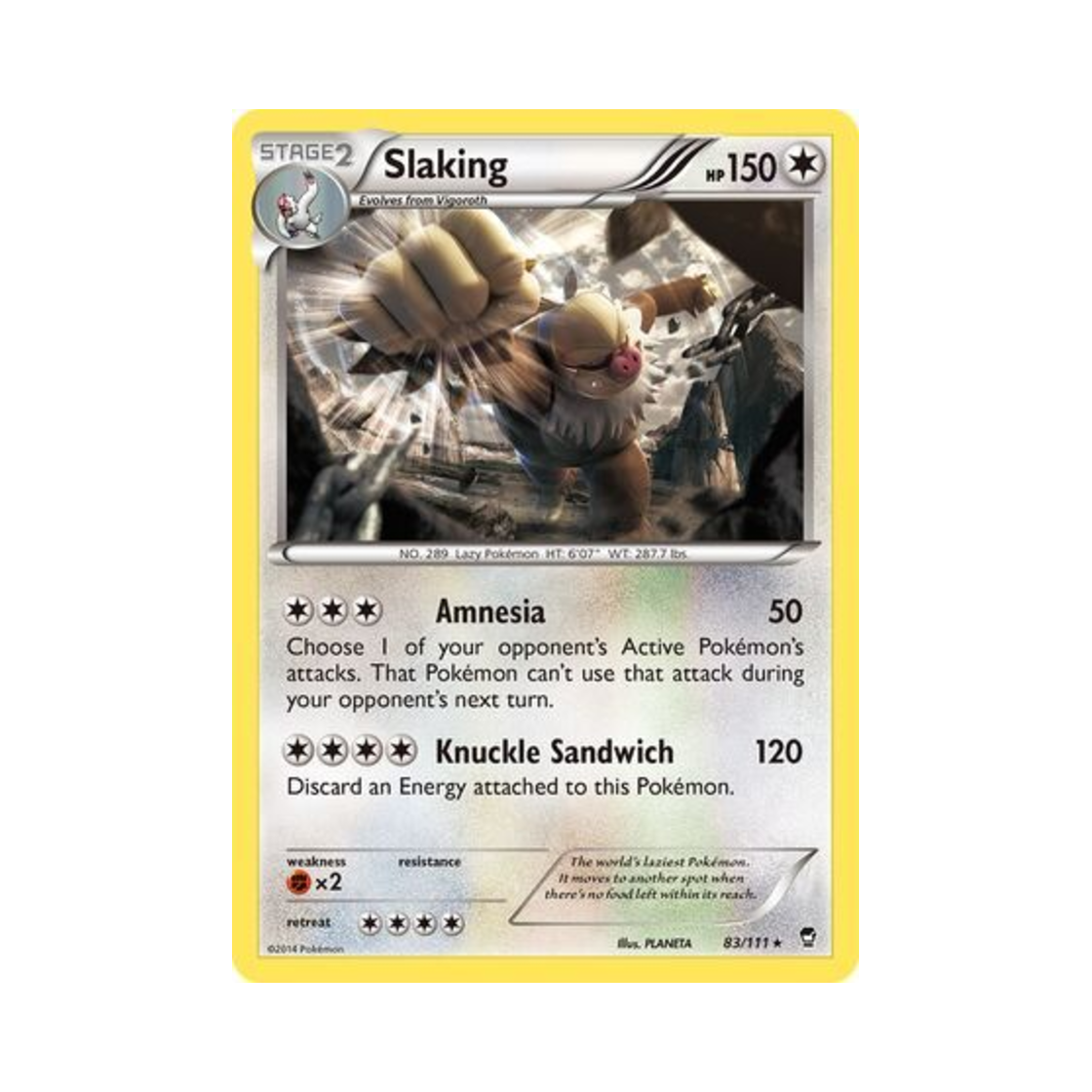 포켓몬 TCG 게을킹 RH 퓨리어스 피스트 (영문판)(Pokemon TCG Slaking RH Furious Fists (English Ver.)) - 1