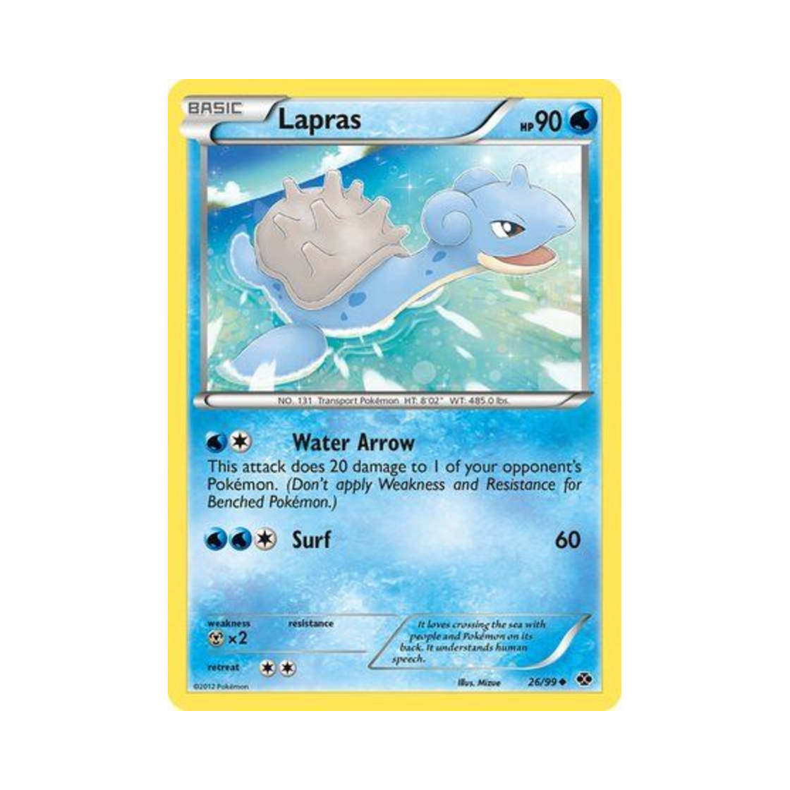 포켓몬 TCG 라프라스 U 넥스트 데스티니스 (영문판)(Pokemon TCG Lapras U Next Destinies (English Ver.)) - 1