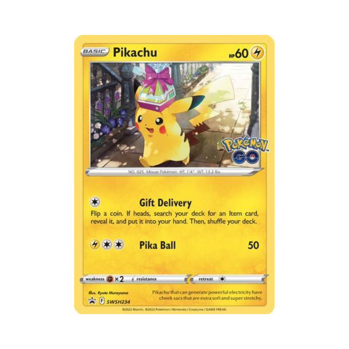 포켓몬 TCG 피카츄 P 소드 & 실드 프로모카드 (영문판)(Pokemon TCG Pikachu P Sword & Shield Promos (English Ver.)) - 1
