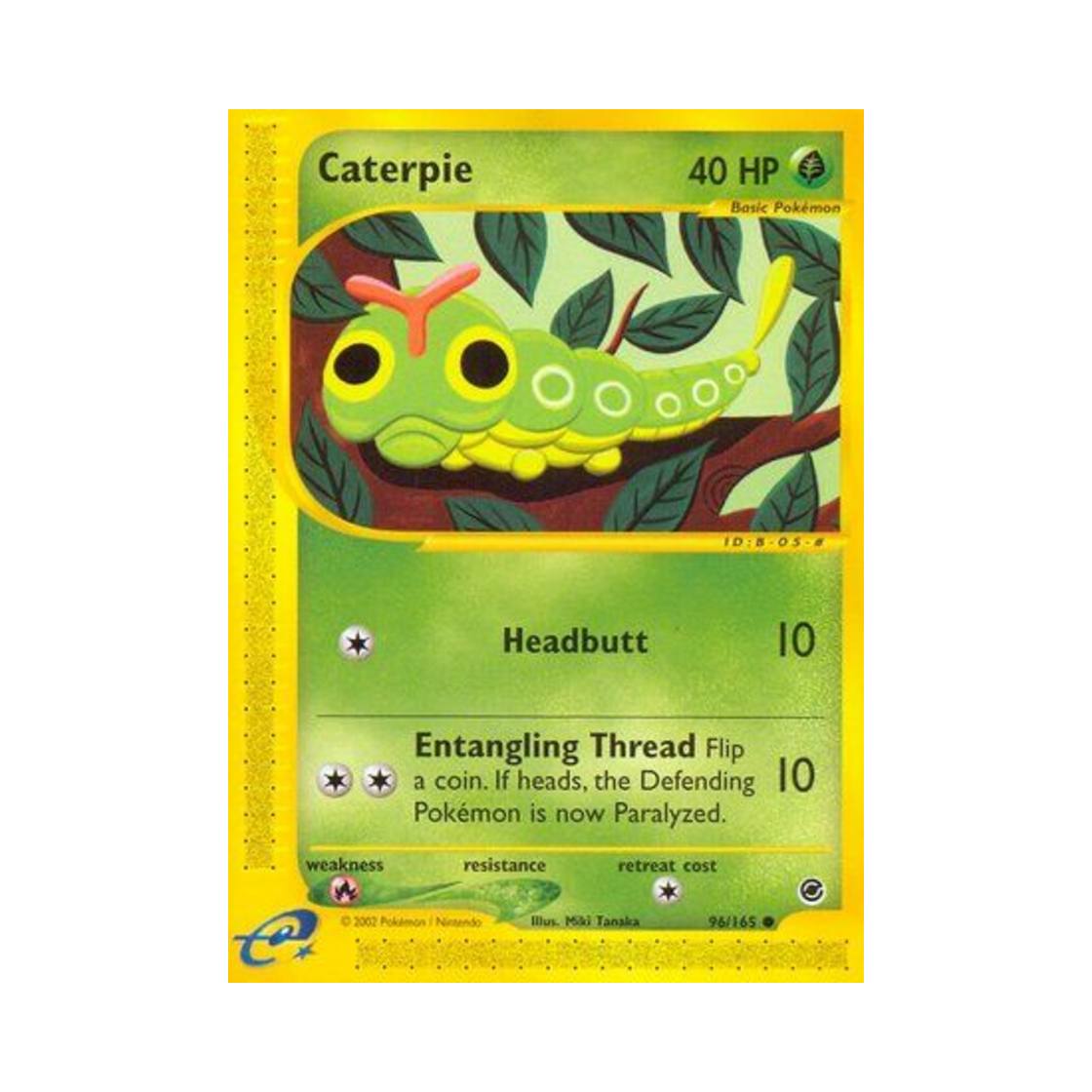 포켓몬 TCG 캐터피 C 익스페디션 베이스 세트 (영문판)(Pokemon TCG Caterpie C Expedition Base Set (English Ver.)) - 1