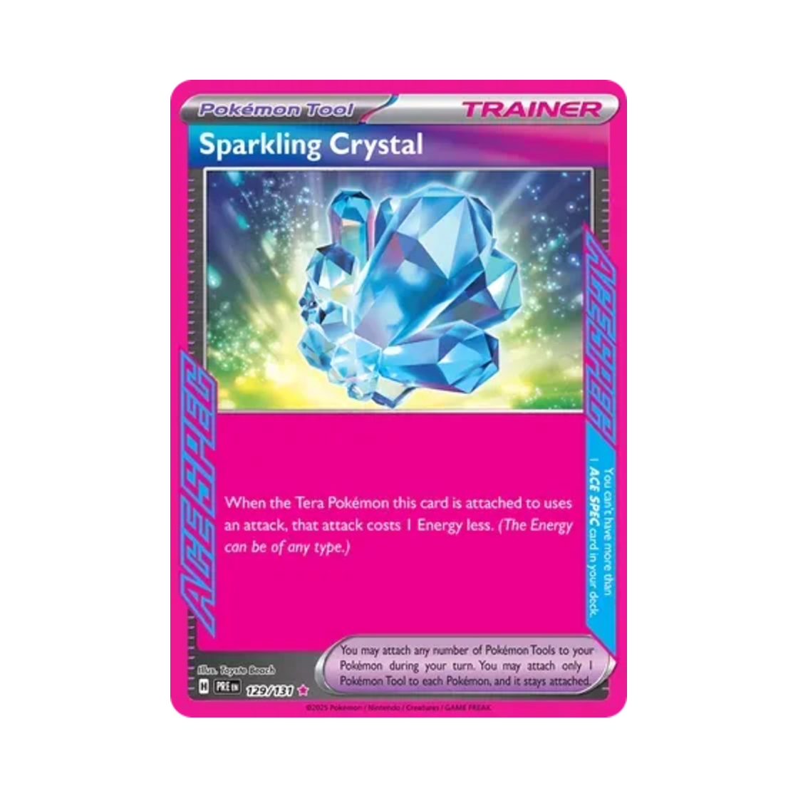 포켓몬 TCG 반짝이는 결정 ASR 프리즈매틱 에볼루션즈 (영문판)(Pokemon TCG Sparkling Crystal ASR Prismatic Evolutions (English Ver.)) - 1