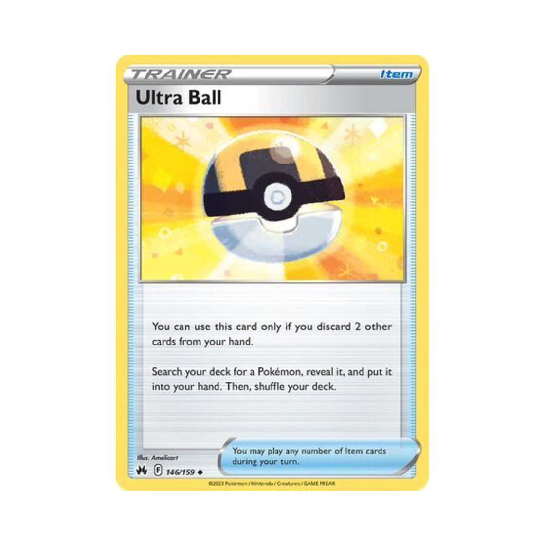 포켓몬 TCG 울트라 볼 U 크라운 제니스 (영문판)(Pokemon TCG Ultra Ball U Crown Zenith (English Ver.)) - 1