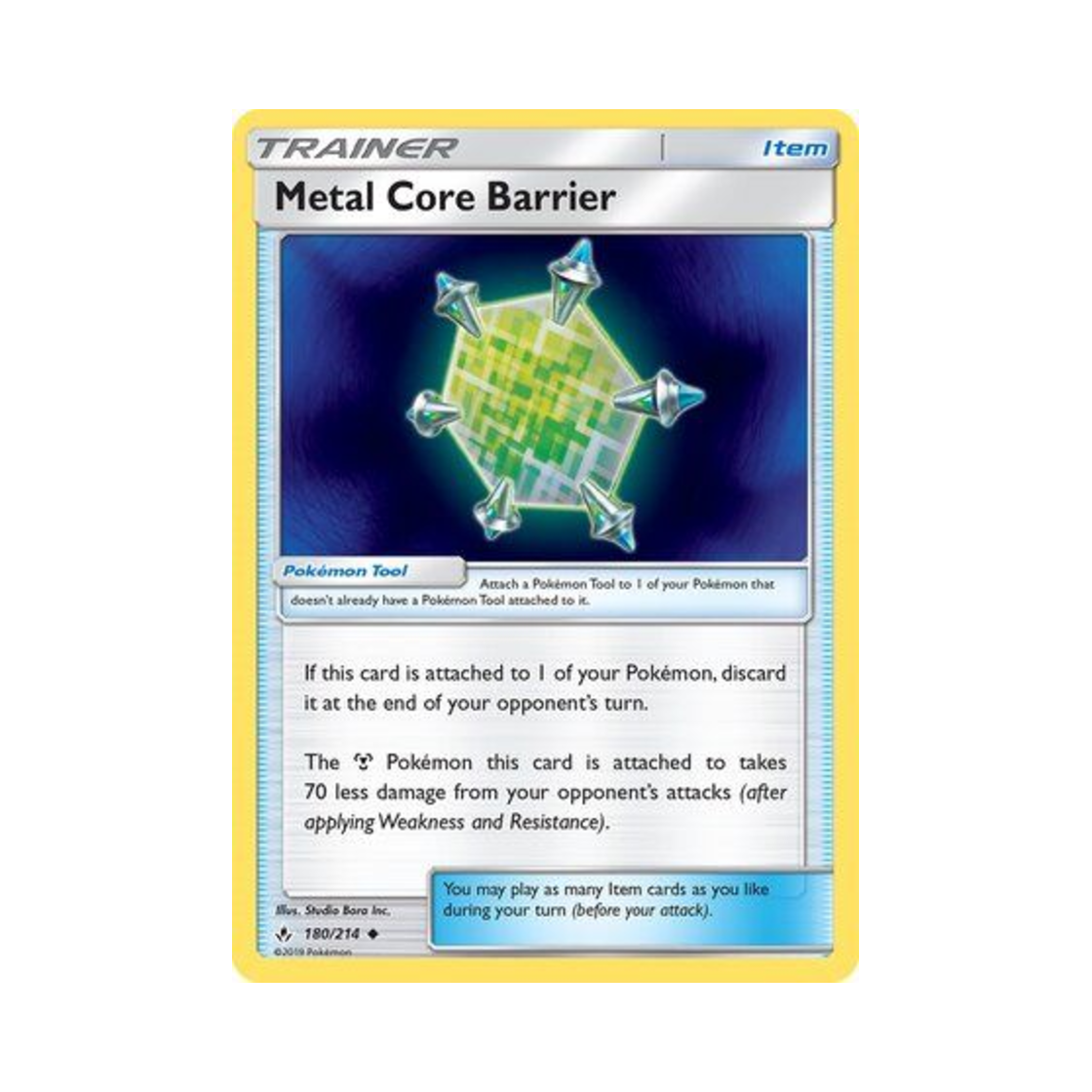 포켓몬 TCG 메탈코어 배리어 U 언브로큰 본즈 (영문판)(Pokemon TCG Metal Core Barrier U Unbroken Bonds (English Ver.)) - 1