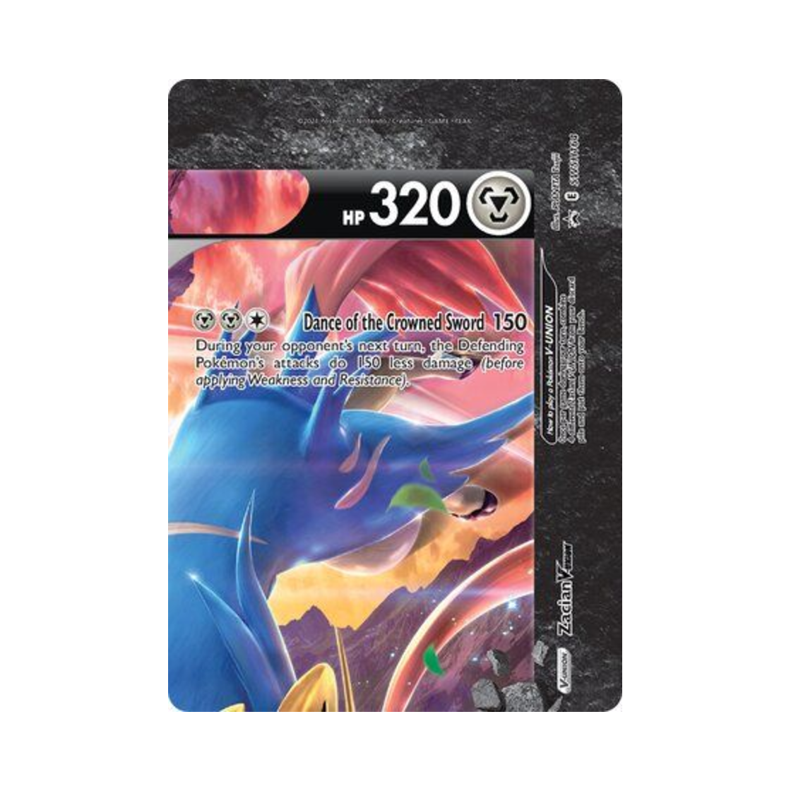 포켓몬 TCG 자시안 V UNION P 소드 & 실드 프로모카드 (영문판)(Pokemon TCG Zacian V UNION P Sword & Shield Promos (English Ver.)) - 1