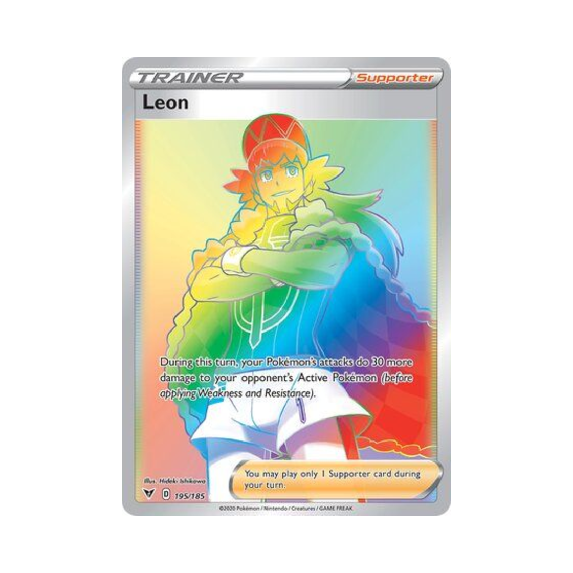 포켓몬 TCG 단델 RR 비비드 볼티지 (영문판)(Pokemon TCG Leon RR Vivid Voltage (English Ver.)) - 1