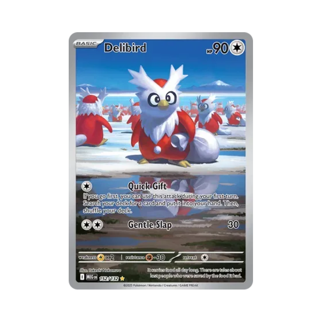 포켓몬 TCG 딜리버드 IR 메가 에볼루션 (영문판)(Pokemon TCG Delibird IR Mega Evolution (English Ver.)) - 1