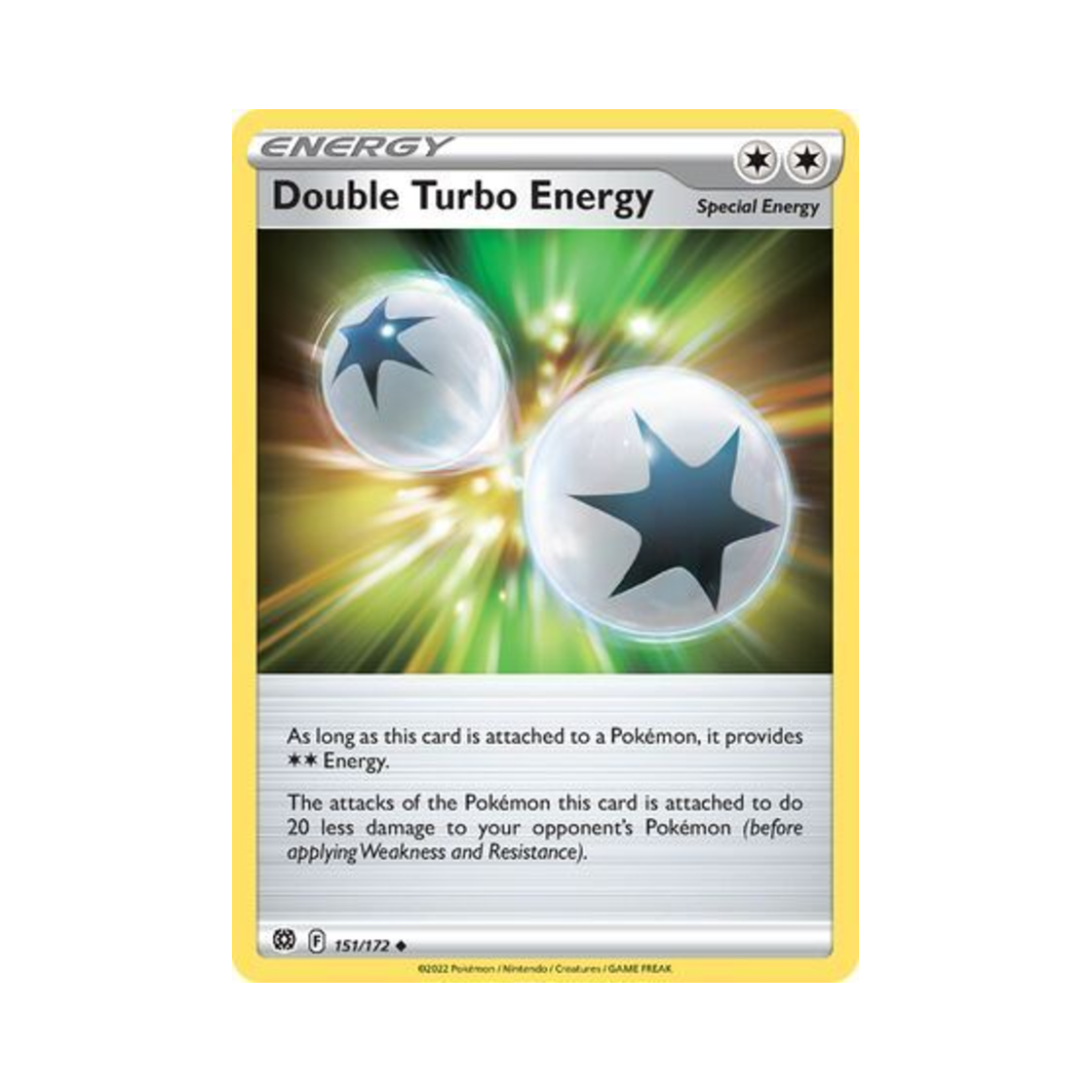포켓몬 TCG 더블 터보 에너지 U 브릴리언트 스타즈 (영문판)(Pokemon TCG Double Turbo Energy U Brilliant Stars (English Ver.)) - 1