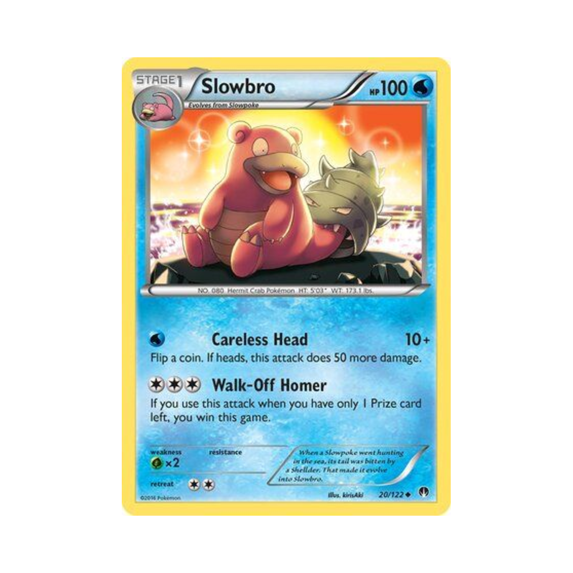 포켓몬 TCG 야도란 U 브레이크포인트 (영문판)(Pokemon TCG Slowbro U BREAKpoint (English Ver.)) - 1