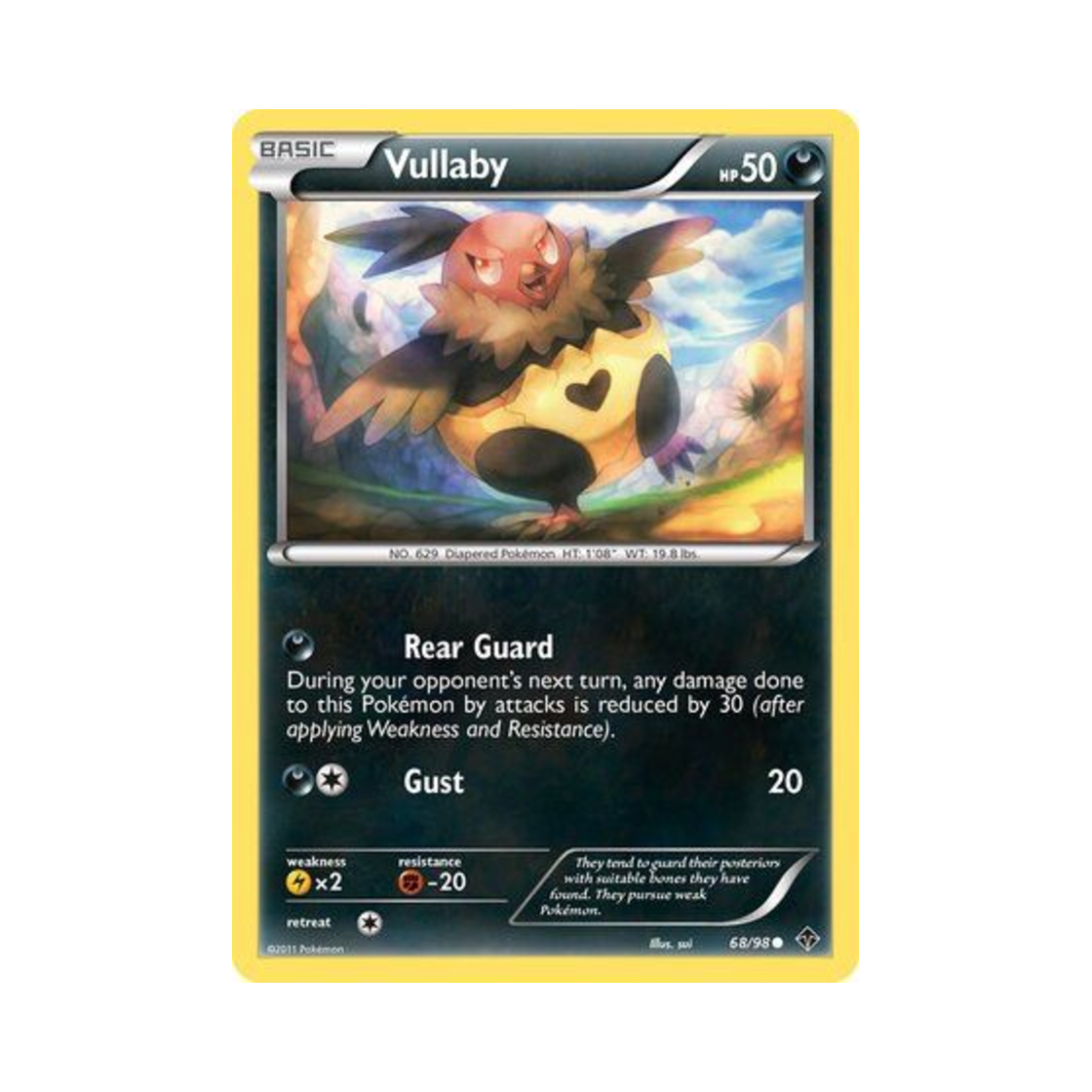 포켓몬 TCG 벌차이 C 이머징 파워스 (영문판)(Pokemon TCG Vullaby C Emerging Powers (English Ver.)) - 1