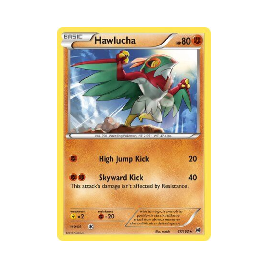 포켓몬 TCG 루차불 R 브레이크스루 (영문판)(Pokemon TCG Hawlucha R BREAKthrough (English Ver.))