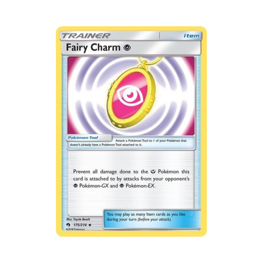 포켓몬 TCG 페어리참 초 U 로스트 썬더 (영문판)(Pokemon TCG Fairy Charm Psychic U Lost Thunder (English Ver.)) - 1