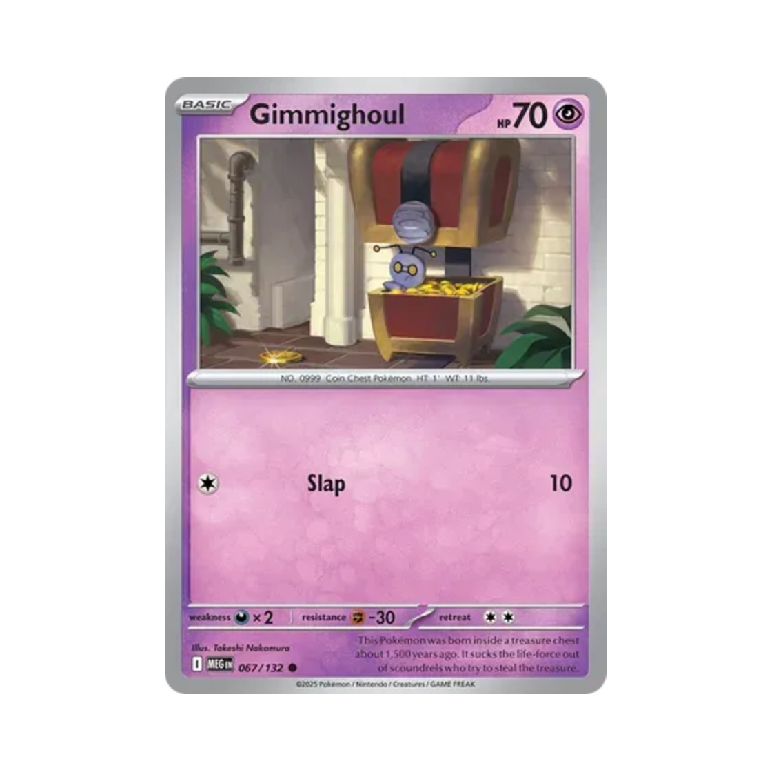 포켓몬 TCG 모으령 C 메가 에볼루션 (영문판)(Pokemon TCG Gimmighoul C Mega Evolution (English Ver.)) - 1