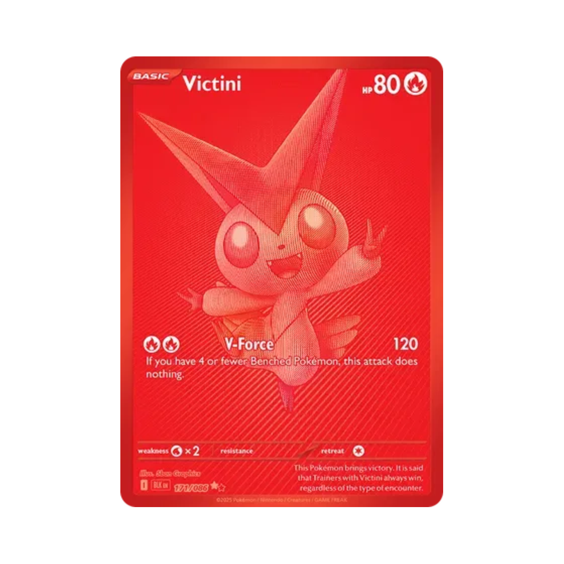 포켓몬 TCG 비크티니 BWR 블랙볼트 (영문판)(Pokemon TCG Victini BWR Black Bolt (English Ver.))