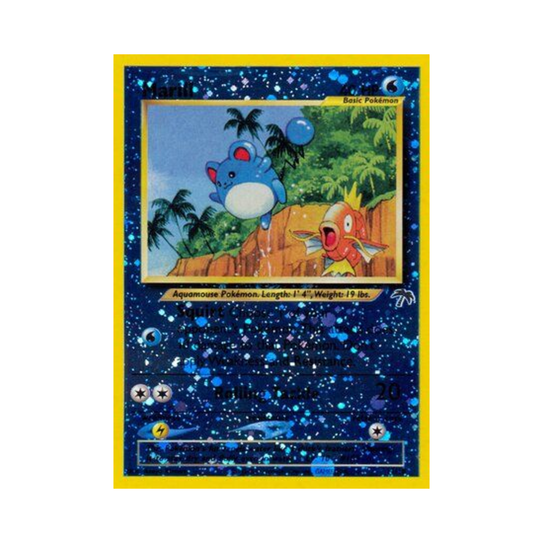 포켓몬 TCG 마릴 서던 아일랜드 (영문판)(Pokemon TCG Marill Southern Islands (English Ver.)) - 1
