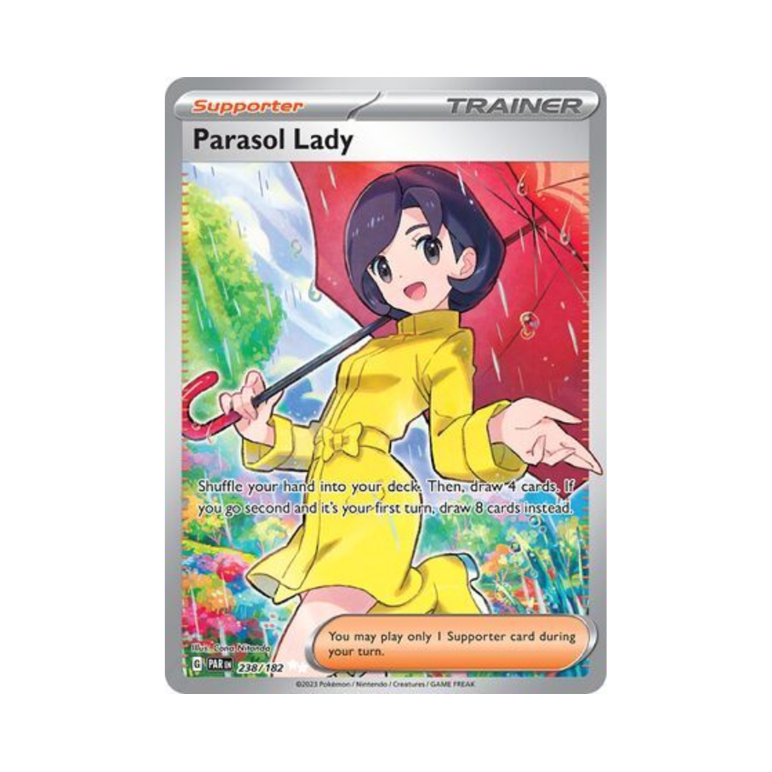 포켓몬 TCG 파라솔 아가씨 UR 파라독스 리프트 (영문판)(Pokemon TCG Parasol Lady UR Paradox Rift (English Ver.)) - 1