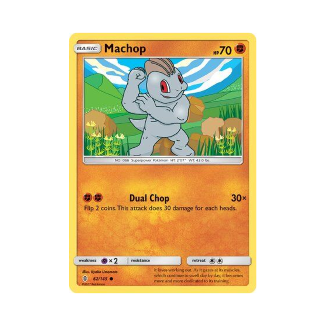포켓몬 TCG 알통몬 C 가디언스 라이징 (영문판)(Pokemon TCG Machop C Guardians Rising (English Ver.)) - 1