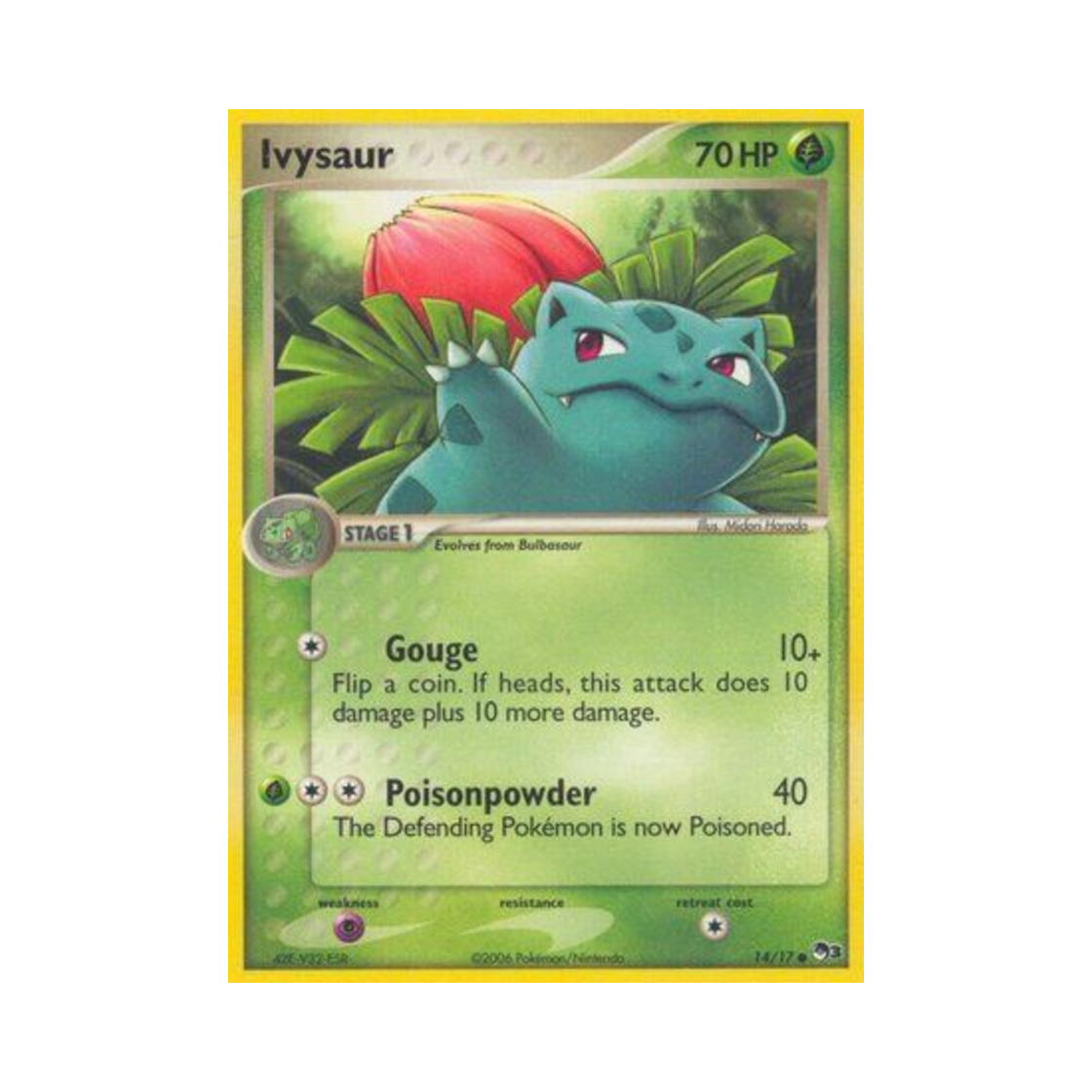 포켓몬 TCG 이상해풀 C 팝 시리즈 3 (영문판)(Pokemon TCG Ivysaur C POP Series 3 (English Ver.))