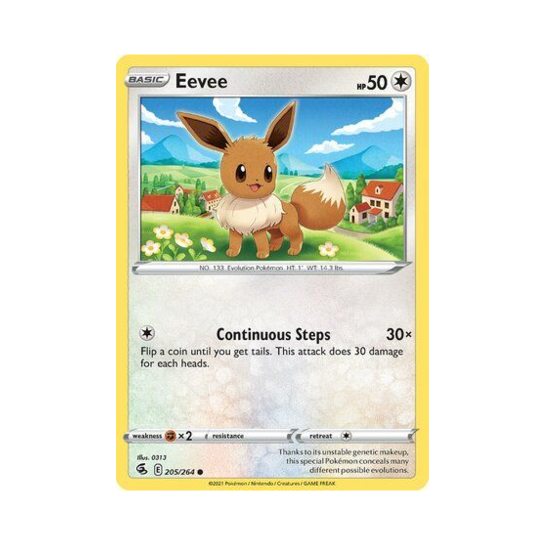 포켓몬 TCG 이브이 C 퓨전 스트라이크 (영문판)(Pokemon TCG Eevee C Fusion Strike (English Ver.)) - 1