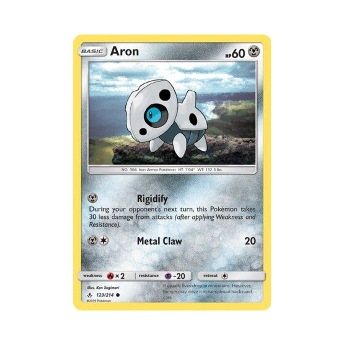 포켓몬 TCG 가보리 C 언브로큰 본즈 (영문판)(Pokemon TCG Aron C Unbroken Bonds (English Ver.)) - 1