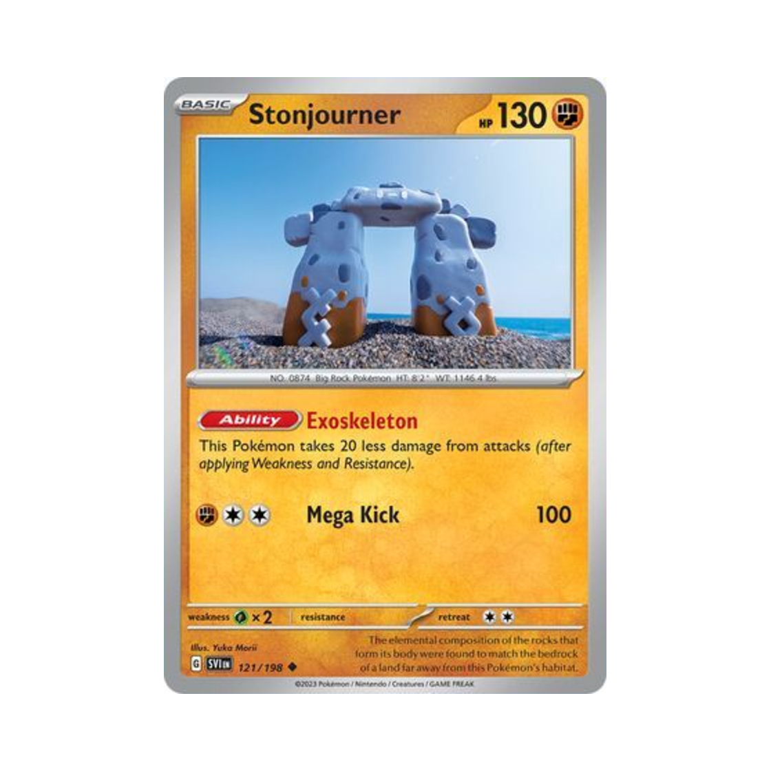 포켓몬 TCG 돌헨진 U 스칼렛 & 바이올렛 (영문판)(Pokemon TCG Stonjourner U Scarlet & Violet (English Ver.)) - 1