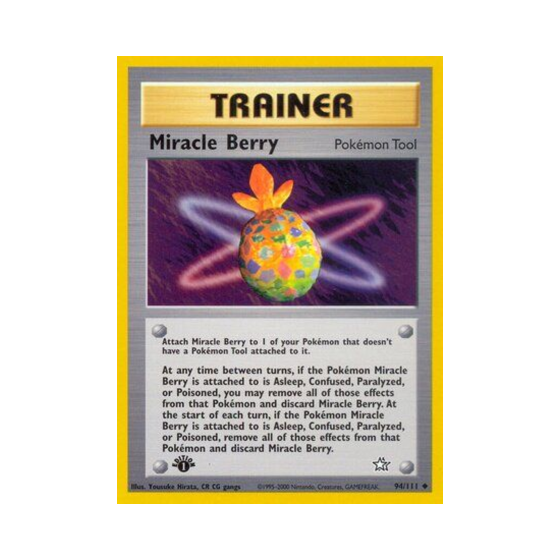 포켓몬 TCG 미라클 베리 U 네오 제네시스 (영문판)(Pokemon TCG Miracle Berry U Neo Genesis (English Ver.)) - 1