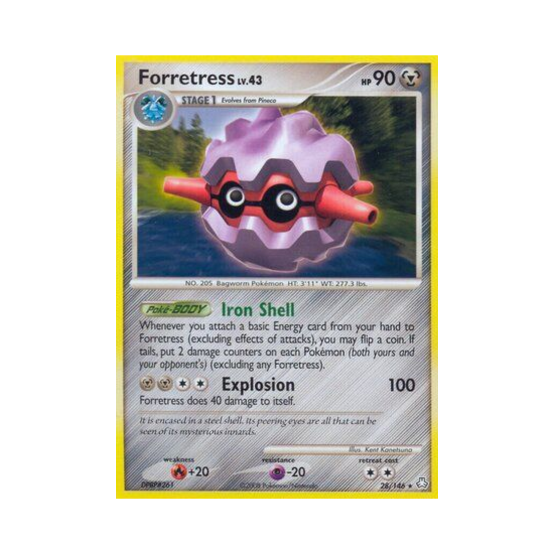 포켓몬 TCG 쏘콘 R 레전드 어웨이크드 (영문판)(Pokemon TCG Forretress R Legends Awakened (English Ver.)) - 1