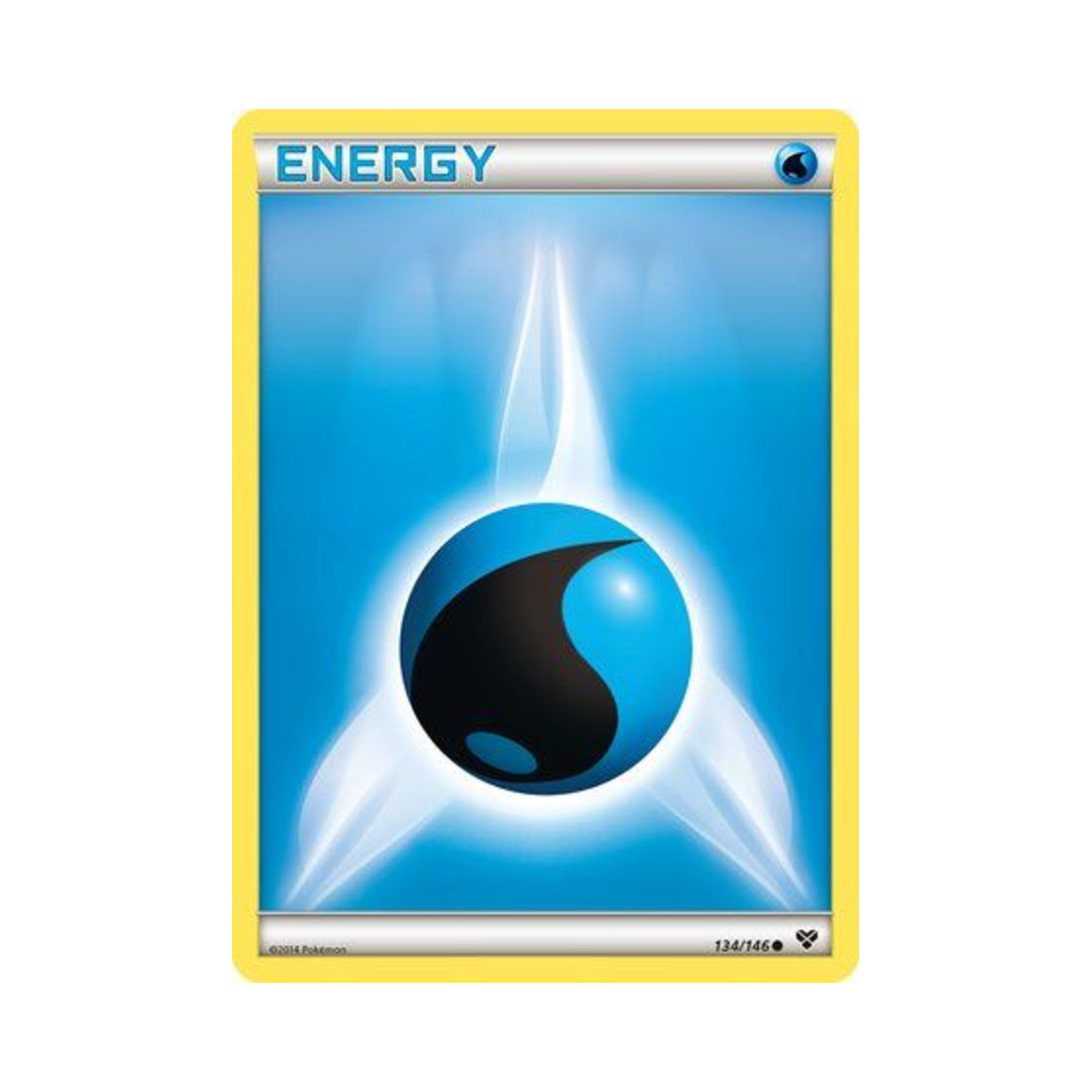 XY134/146 Pokemon TCG Water Energy C XY (English Ver.)