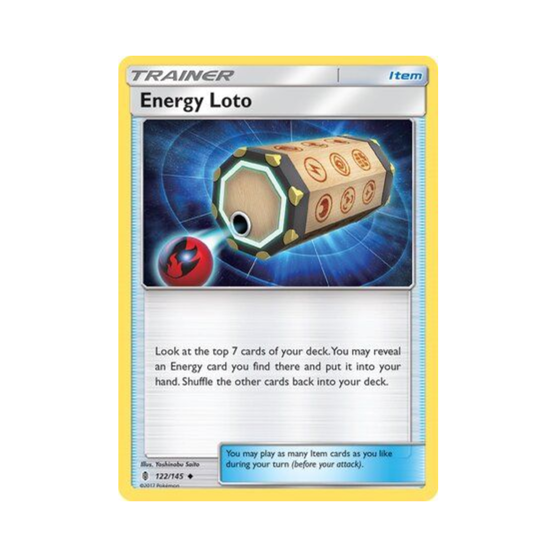 포켓몬 TCG 에너지 뽑기 U 가디언스 라이징 (영문판)(Pokemon TCG Energy Loto U Guardians Rising (English Ver.)) - 1