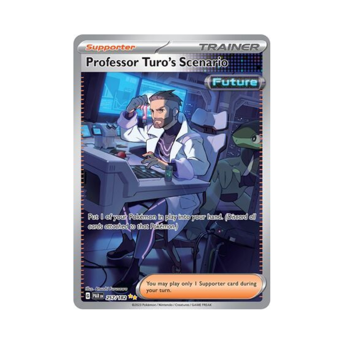 포켓몬 TCG 투로박사의 시나리오 SIR 파라독스 리프트 (영문판)(Pokemon TCG Professor Turo's Scenario SIR Paradox Rift (English Ver.)) - 1