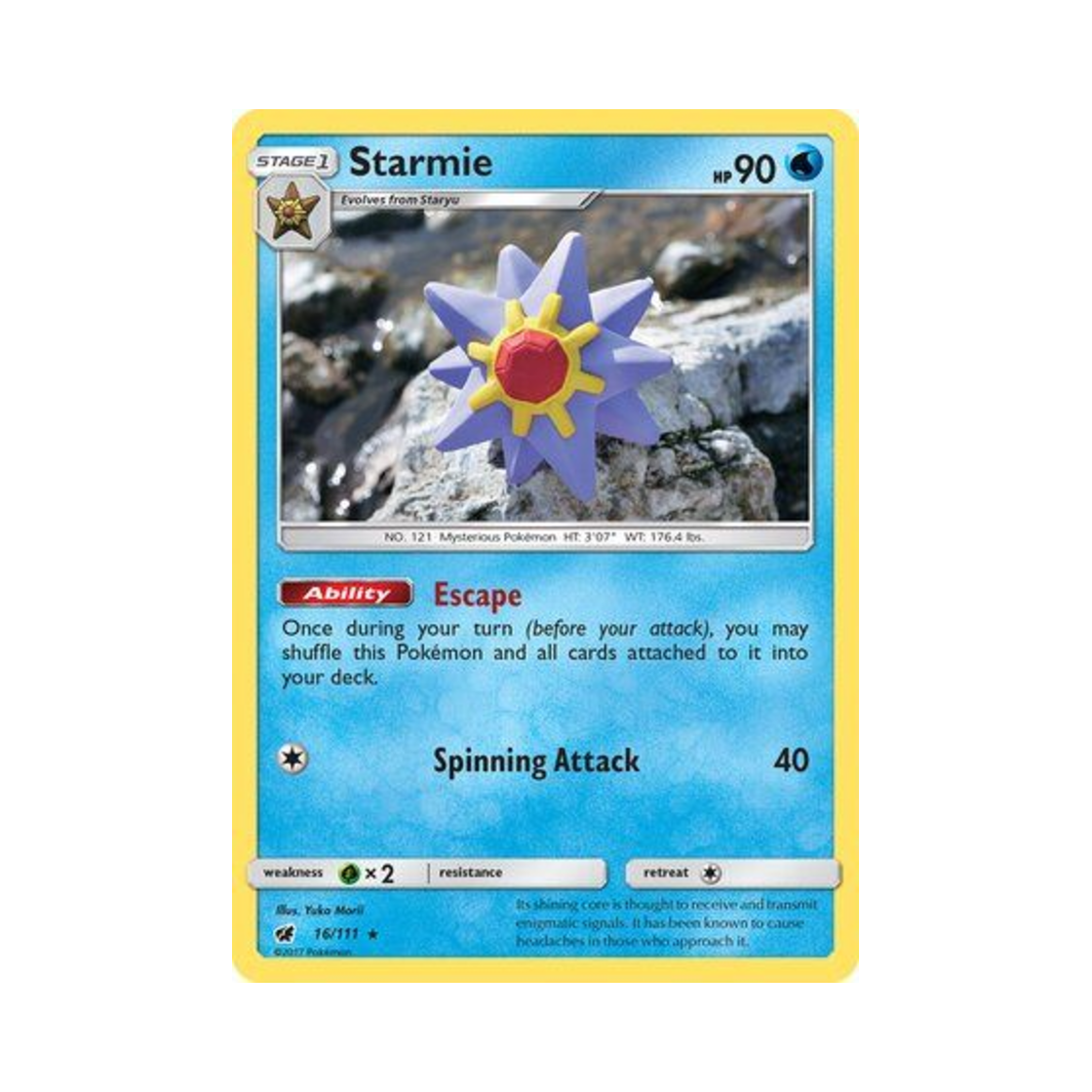 포켓몬 TCG 아쿠스타 R 크림슨 인베이전 (영문판)(Pokemon TCG Starmie R Crimson Invasion (English Ver.)) - 1